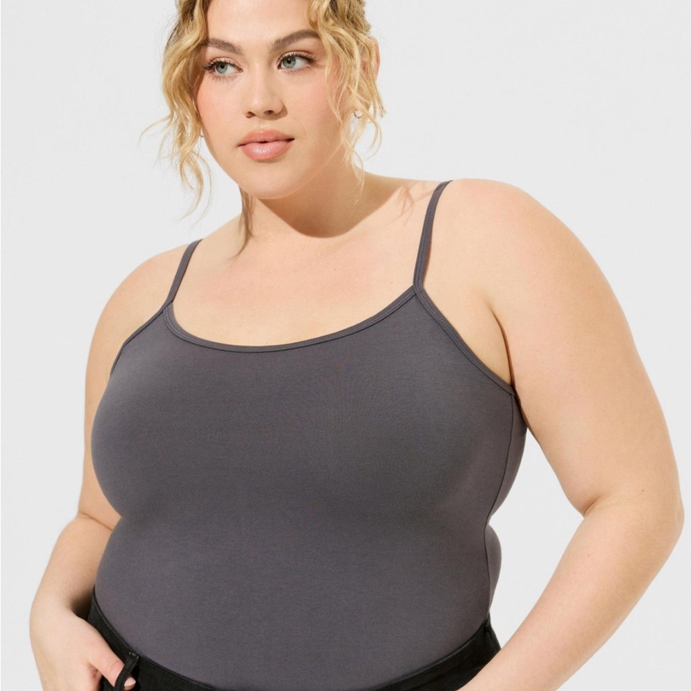 NWT Torrid Deepest Gray Foxy Cami Size 6X